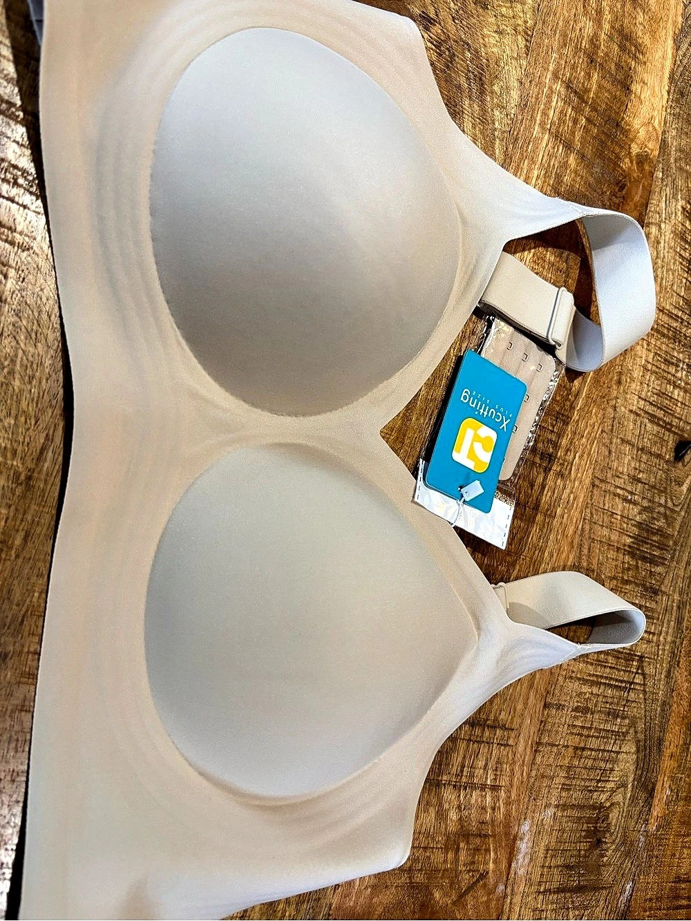 Xcutting Women's Beige Bra NWT